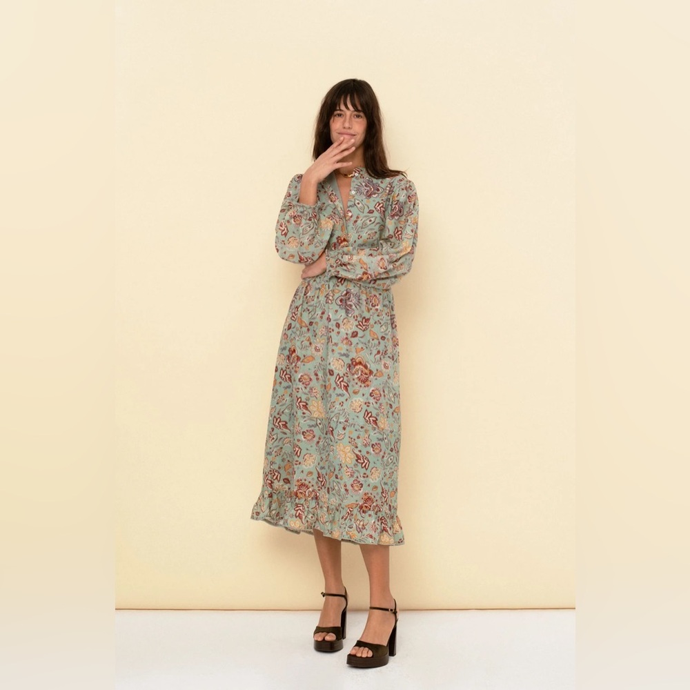 Sonmer Mercy Green Dress NWT Medium